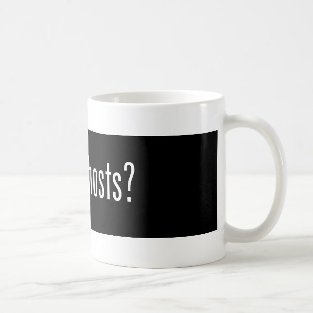 Café Taza conseguida de los fantasmas (Derecha)