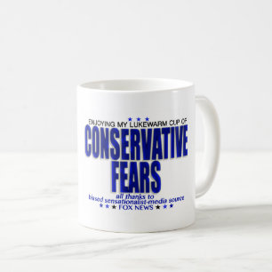 Café Taza conservadora de los miedos