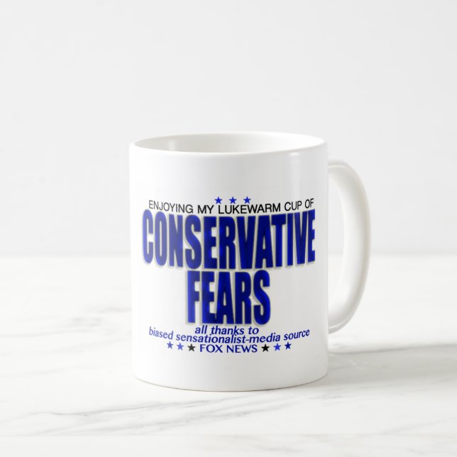 Café Taza conservadora de los miedos (Anverso derecho)