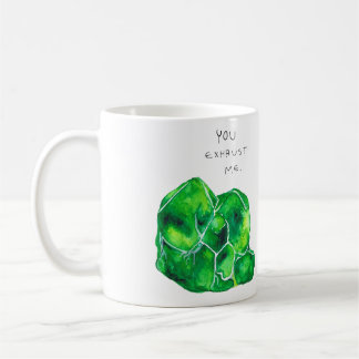 Café Taza contrariedad de la gema