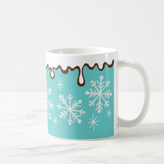 Café Taza Copo de Nieve (Derecha)
