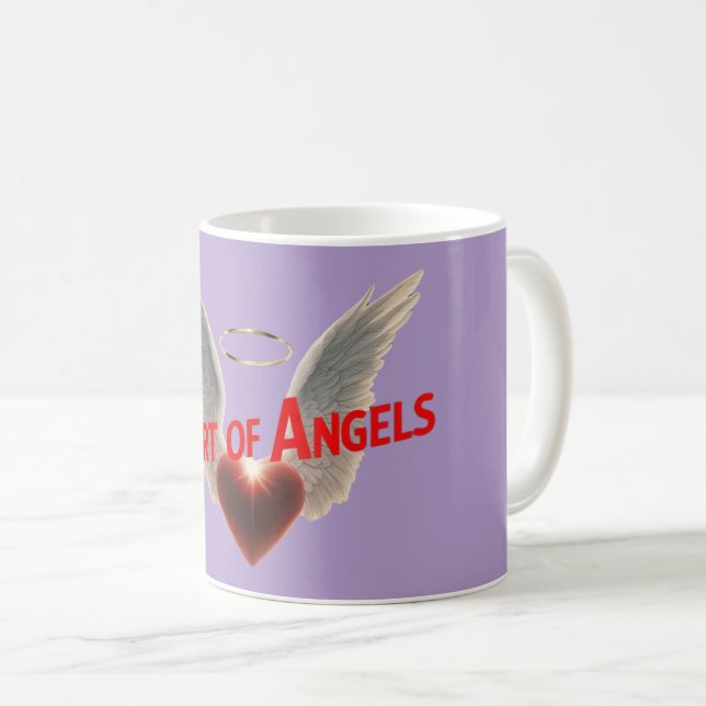 Café Taza ¡Corazón de Ángeles! (Anverso derecho)