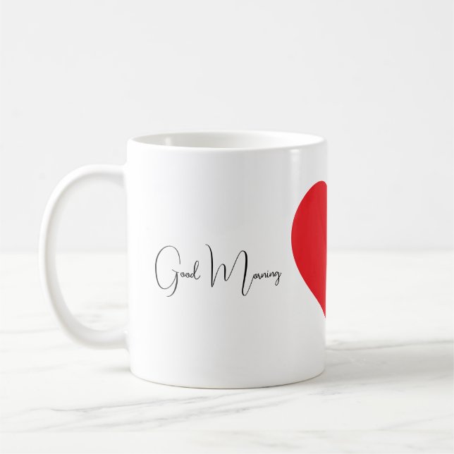 Café Taza Corazón de Buenos Días  (Izquierda)