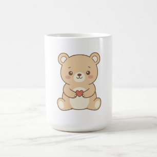 Café Taza Corazón de Osito de Peluche Lindo – Taza de O