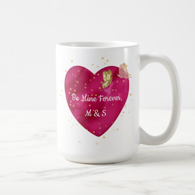 Café Taza Corazón de San Valentín (Derecha)