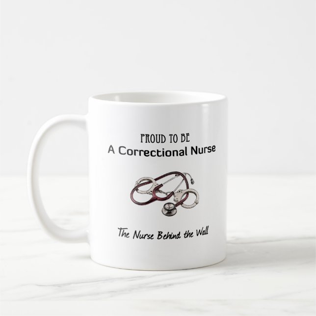 Café Taza correccional de la enfermera (Izquierda)