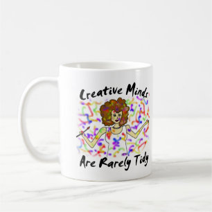 Café Taza creativa de las mentes