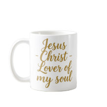 Taza Cristiana Amante de Mi Alma Jesús Cristo