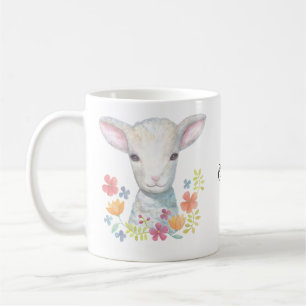 Café Taza cristiana del regalo de la taza de las ovejas