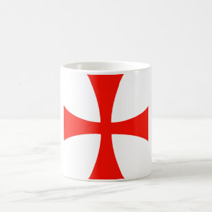 Café Taza cruzada de Templar de los caballeros -