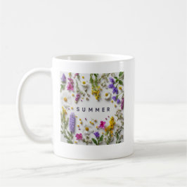 Café Taza Cuatro Estaciones Diseño de Verano