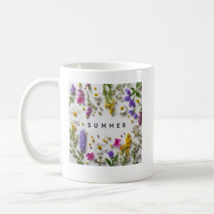 Café Taza Cuatro Estaciones Diseño de Verano