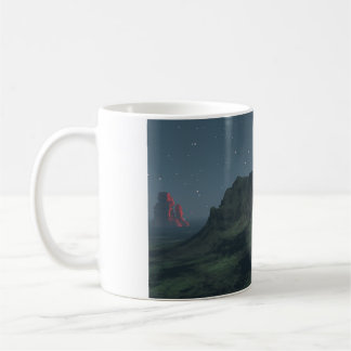 Café Taza de 11 oz con imagen de "Monumentos del Desier