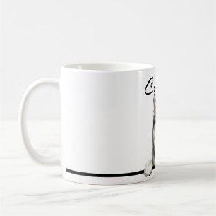 Café Taza de 11oz con envoltorio completo de Husky Sibe