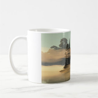 Café Taza de 11oz con imagen de "Magia de la Niebla"