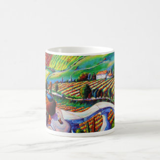 Café taza de 15 onzas/una vez sobre un ensueño del