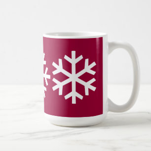 Café Taza de 3 copos de nieve