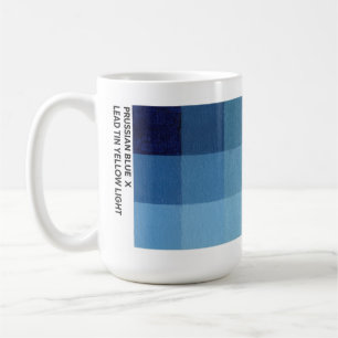 Café Taza de 425g Prussian Blue x Lead Tin Yellow Light