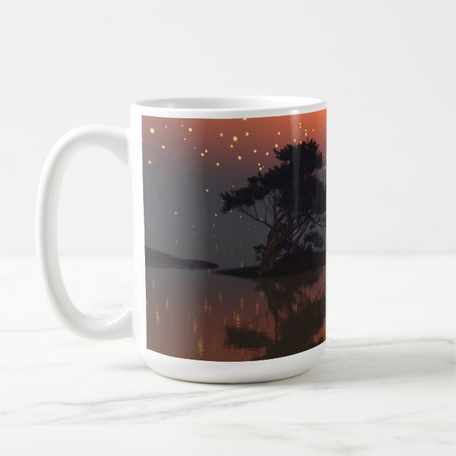 Café Taza de 44oz con imagen de "Dayspring" (Izquierda)