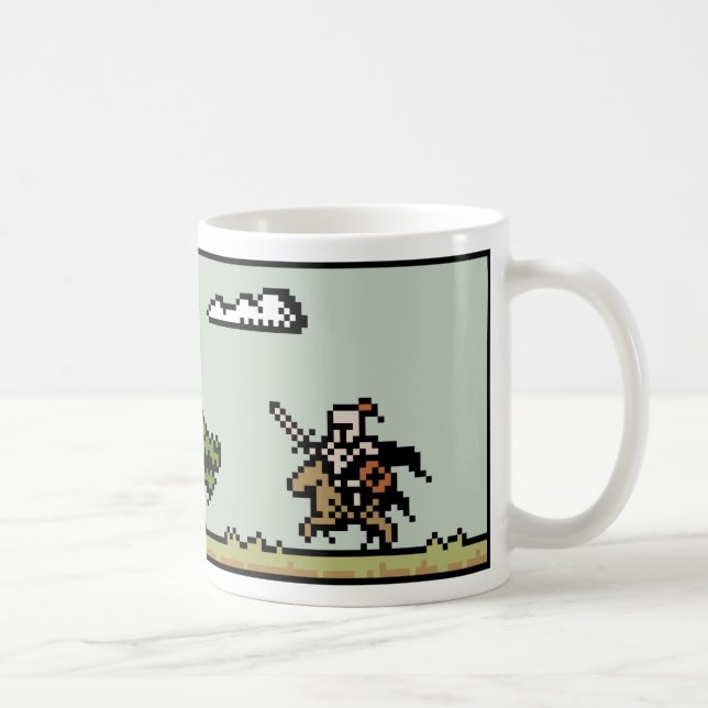 Café Taza de 8 bits del arte del pixel del asesino del (Derecha)
