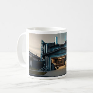 Café taza de actualización de tecnología de garaje