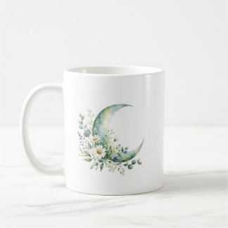 Café Taza de Acuarela Flores Silvestres bajo la Luz de 