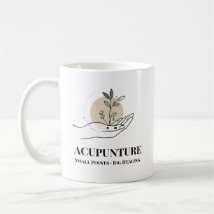 Café Taza de Acupuntura Pequeños Puntos Gran Sanación B