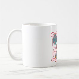 Café Taza de adorno de Navidad en pastel