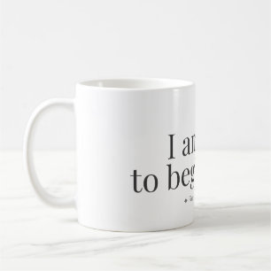 Café Taza de Afirmación para Empezar de Nuevo