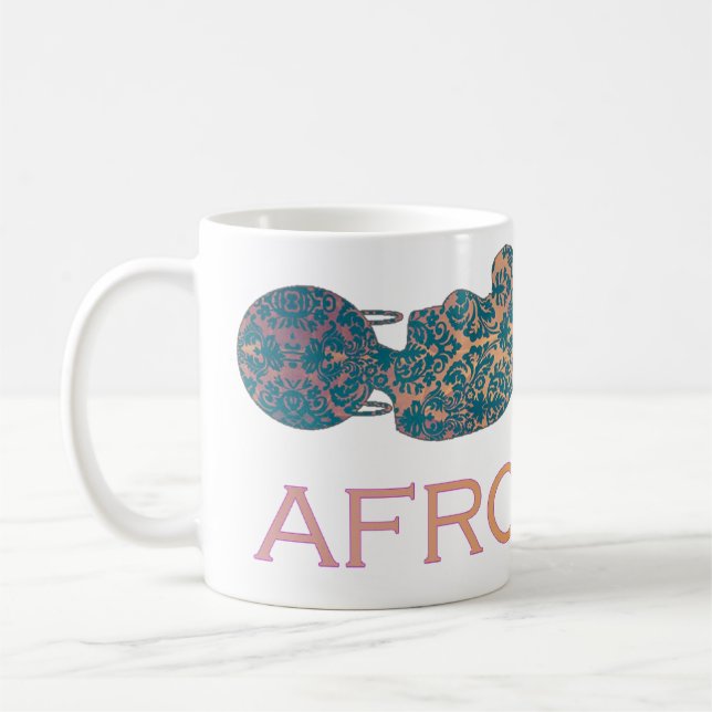 Café Taza de Afrochic (Izquierda)
