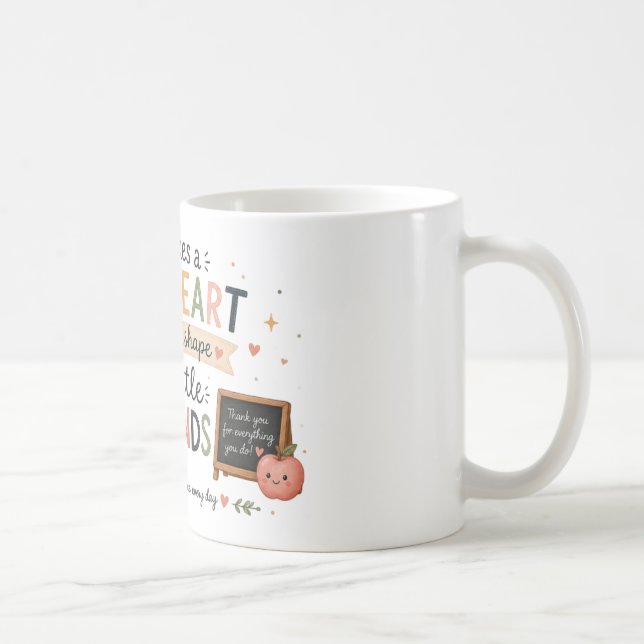Café Taza de Agradecimiento para Maestros (Derecha)