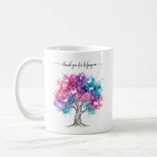 Café Taza de Agradecimiento para Maestros con Árbol de