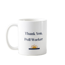 Taza de agradecimiento para trabajador de la encue