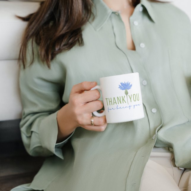 Café Taza de agradecimiento por ser tú (Subido por el creador)