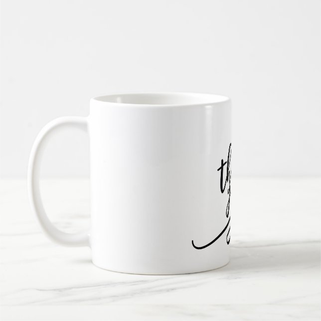 Café Taza de agradecimiento ☕ | Un pequeño regalo con g (Izquierda)