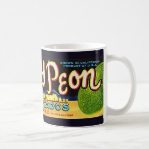 Café Taza de aguacate
