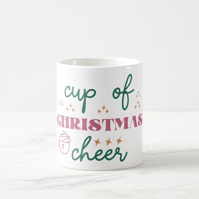 Café Taza de alegría navideña - Navidad (Centro)