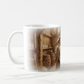 Café Taza de Alegría Rústica para Celebrar el Momento