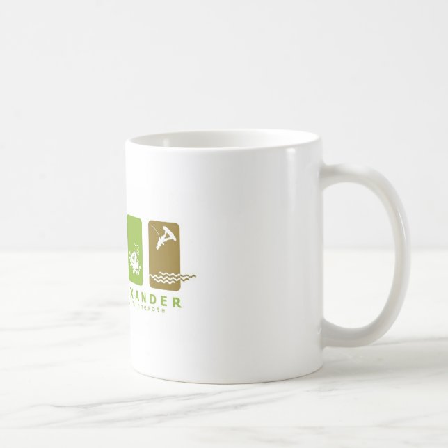 Café Taza de Alex del lago (Derecha)