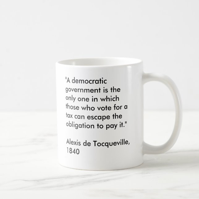 Café Taza de Alexis de Tocqueville (Derecha)