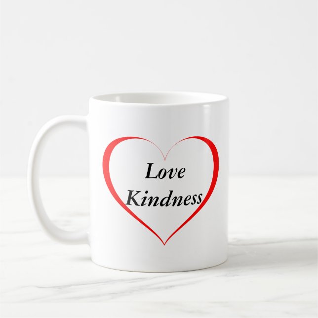 Café Taza de Amabilidad Amorosa (Izquierda)