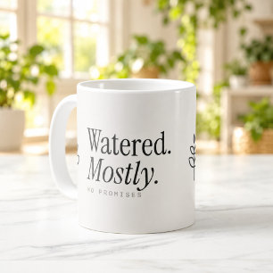 Café Taza de amante de plantas sin promesas regada prin