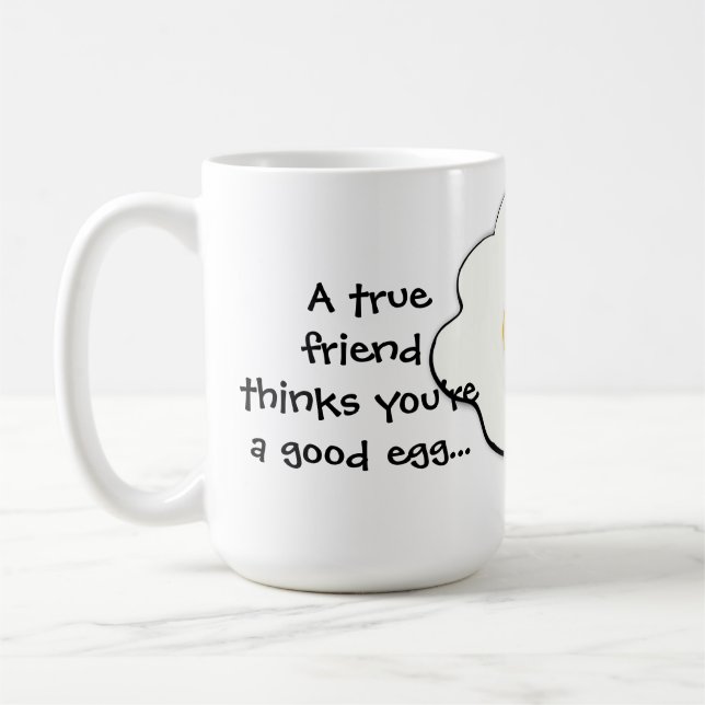 Café Taza de Amigo Verdadero Divertida (Izquierda)