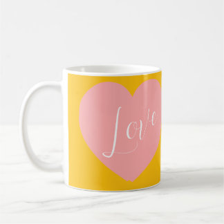Café taza de amor