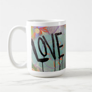 Café Taza de amor arte original