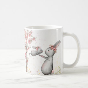 Café Taza de Amor de Mamá Coneja   Estilo Caprichoso de