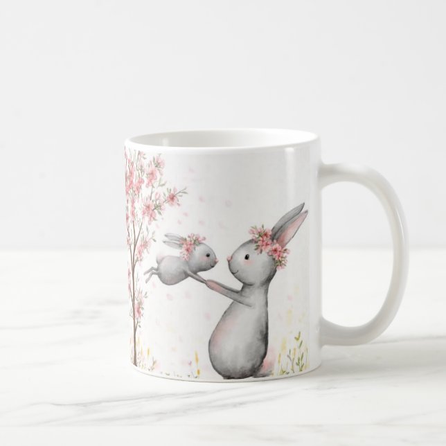 Café Taza de Amor de Mamá Coneja | Estilo Caprichoso de (Derecha)