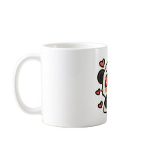Taza de amor de panda lindo – diseño de ojos de co