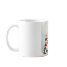 Taza de animales de invierno Stay Cozy – Pingüino,