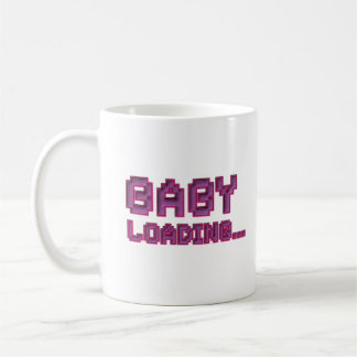 Café Taza de Anuncio de Embarazo Cargando Bebé